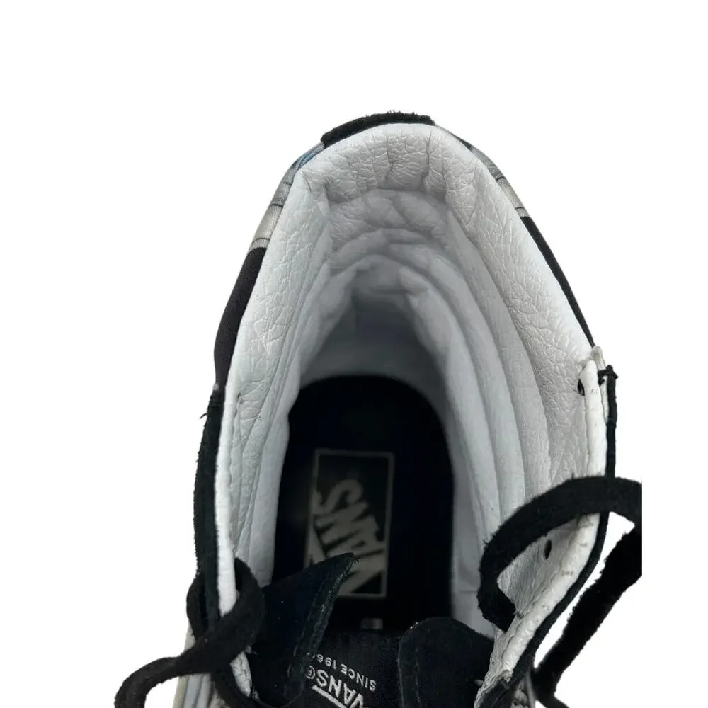 Vans Off The Wall SK8Hi Bolt Sneaker High Top Men's Skate Size 9 Black